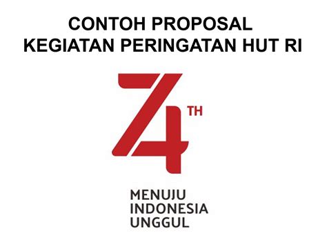 Contoh Proposal Hut Ri Di Desa