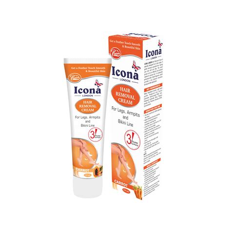 Premium Hair Removal Cream (Carrot) – Icona London