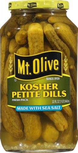 Mt Olive Kosher Petite Dills Fl Oz Qfc