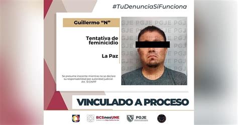 Vinculan A Proceso Por Tentativa De Feminicidio En La Paz Diario El