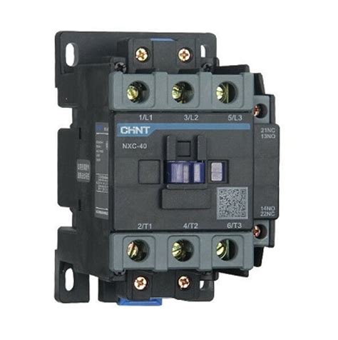 Chint Magnetic Contactor 3 Pole NXC 40 Automation Controls