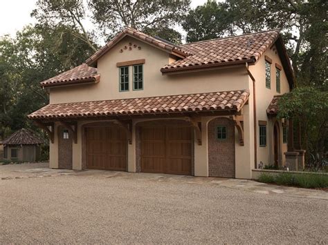 Pin By Michael Zerance On Spanish Style Detached Garage Above Garage