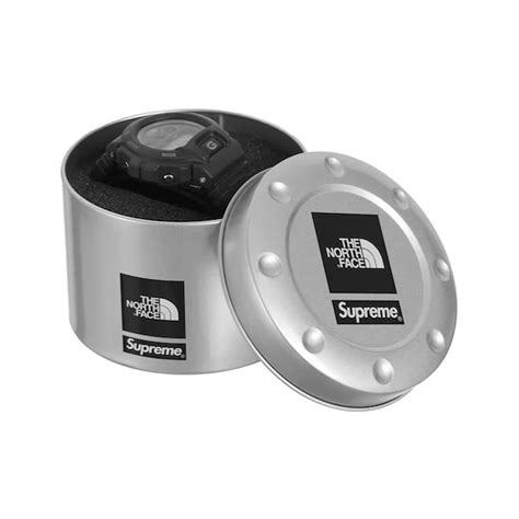 Supreme The North Face G Shock Watch Blacksupreme The North Face G