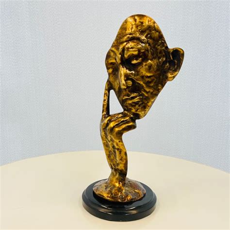 Sculpture Thinker 32 Cm Brass Catawiki