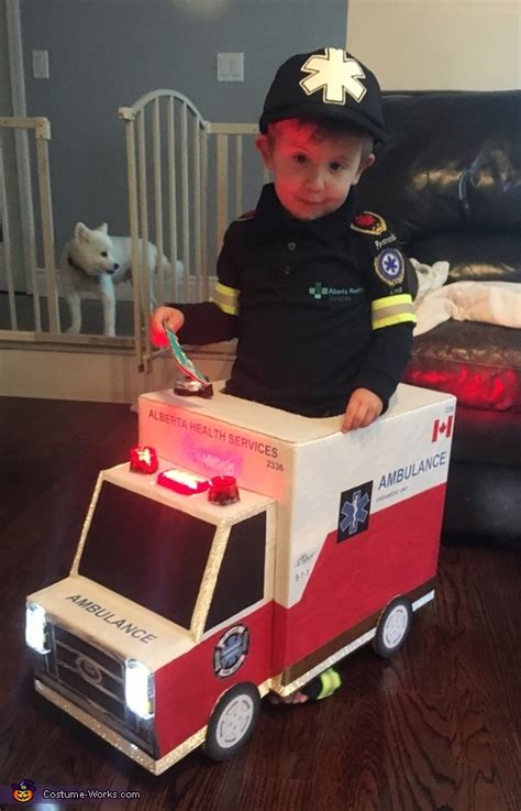 Toddler Paramedic and Ambulance Costume