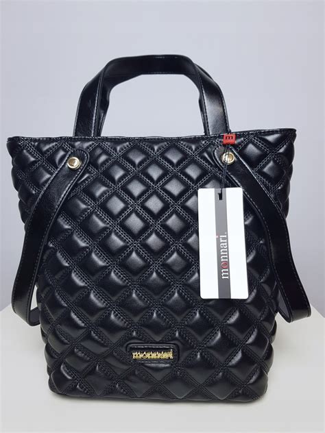 TORBA MONNARI SHOPPER JESIEŃ 2018 CZARNA 2520 020 7637842618