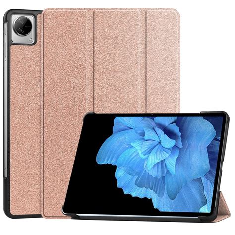 เคสแท็บเล็ตหนัง Pu แบบฝาพับแม่เหล็ก ตั้งหลับอัตโนมัติ สําหรับ Vivo Pad