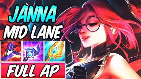 AP JANNA MID LANE FULL BURST New Build Runes League Of Legends