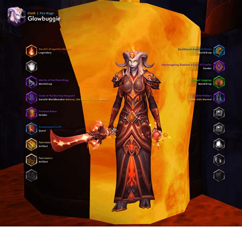 Fire Mage Artifact Tmog Transmogrification