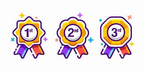 premium vector st   medal  place   award