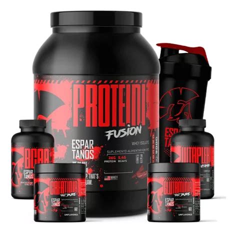 Whey Protein Fusion Bcaa Crea Gluta Multi Vitaminico Sabor