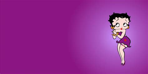 Purple Betty Boop Wallpaper