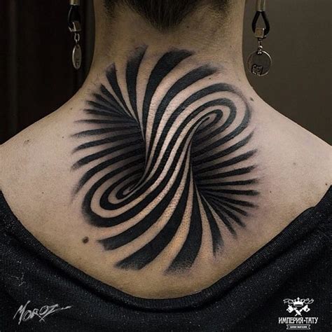 30 Hypnotizing Optical Illusion Tattoos