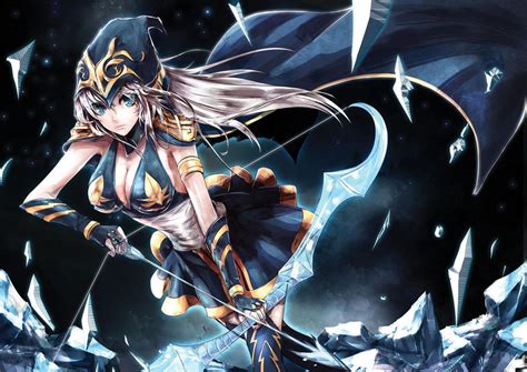 Lol Ashe By Beanbeancurd On Deviantart