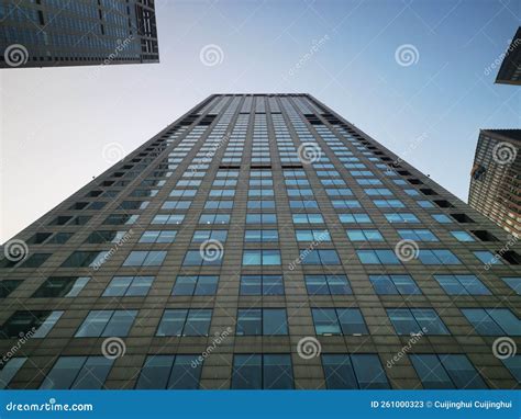 Towering High Rise Office Buildings Stock Image Image Of Build