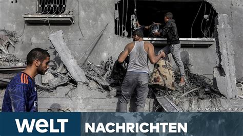 HUMANITÄRE KRISE IN GAZA Weiterer Konvoi mit Hilfslieferungen darf