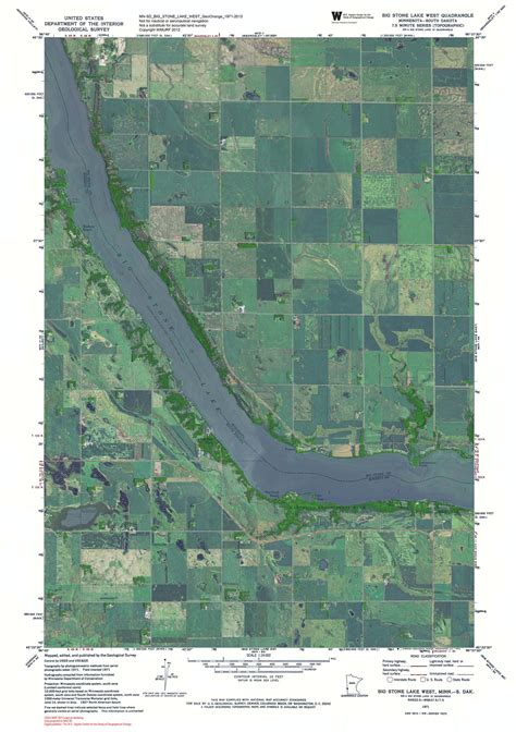 Big Stone Lake State Park Minnesota Bundle Map By Western Michigan