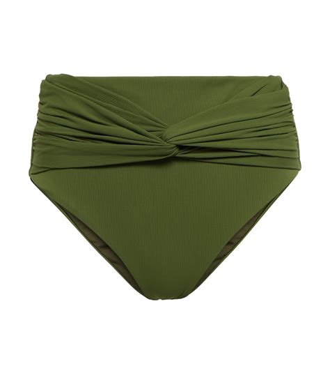 Braga De Bikini Con Nudo En Verde Johanna Ortiz Mytheresa