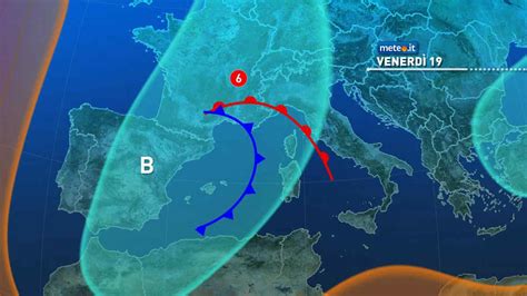 Meteo Nuova Perturbazione Da Venerd Dove Arriva La Pioggia