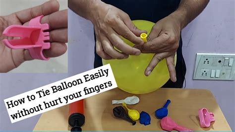 How To Use Balloon Tying Tool