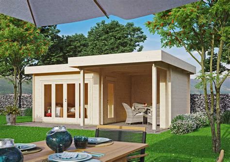 Moderne Gartenhäuser bieten mehr als schickes Design Gartenhaus Aufbau