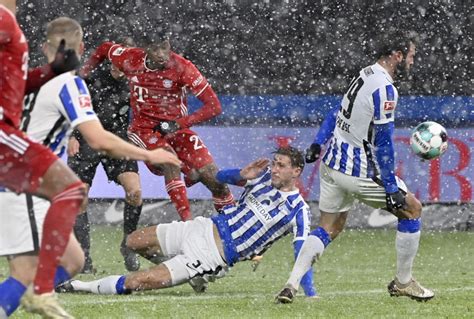 Bayern Múnich Y Hertha Berlín Se Enfrentan Por La Fecha 20 De La