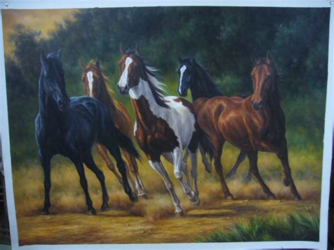 Horse Oil Painting at PaintingValley.com | Explore collection of Horse ...