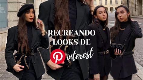 RECREANDO LOOKS DE PINTEREST Carolette Martin YouTube