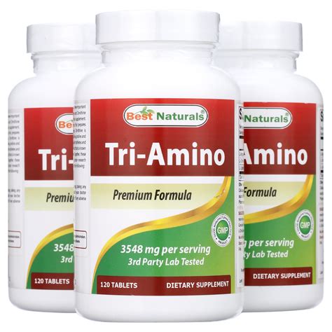 Best Naturals Tri Amino Acid Complex Formula With L Arginine L