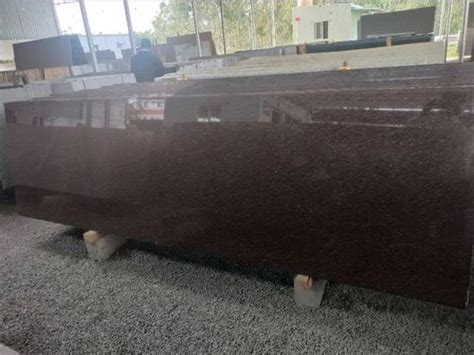 15mm Brown Polished Granite Slab At Rs 170 Sq Ft Brown Granite In