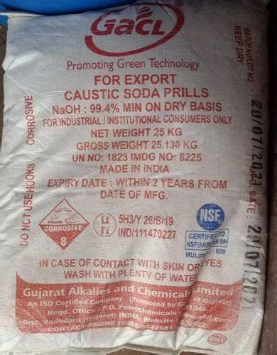 Caustic Soda Prills Rs Kg Akshar Chemicals Id