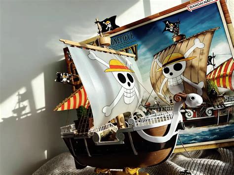 Anime One Piece Thousand Sunny Going Merry Boat Pvc Action Figure