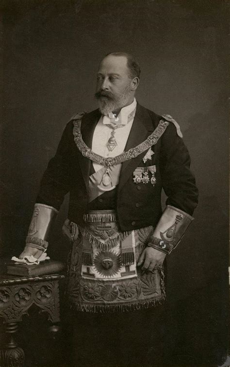 King Edward VII with Freemason regalia : r/uniformporn