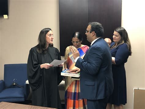 Villivalam Sworn in as First Elected Indian-American State Senator