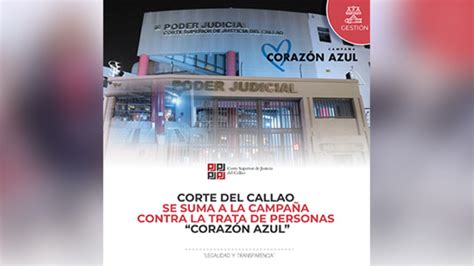 Corte Superior del Callao se suma a campaña contra la Trata de personas