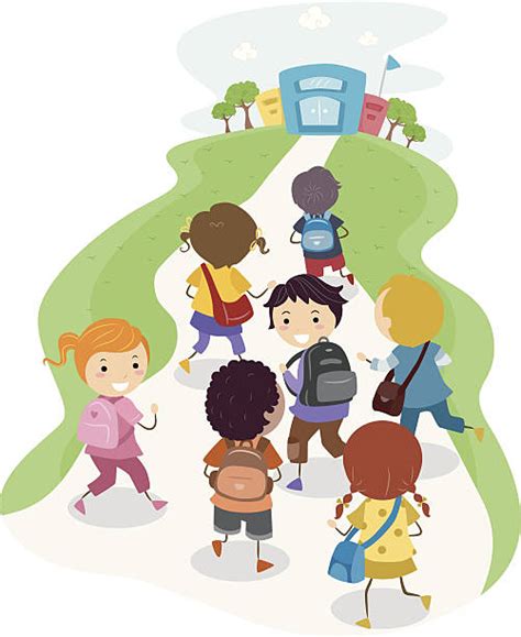 students walking to school clipart 10 free Cliparts | Download images ...