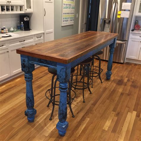 Farmhouse Table Made From Reclaimed Wood Custom Made To Order