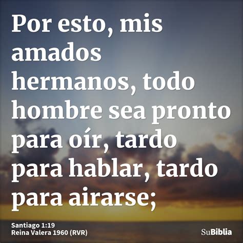 Santiago 1 19 Biblia