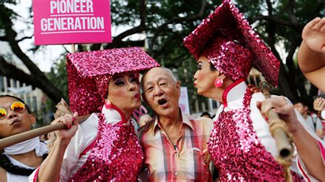 Freedom To Love Thousands Attend Singapore Gay Rights Rally Despite