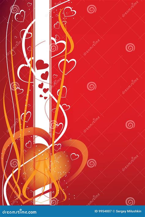 Valentine S Abstract Background Stock Vector Illustration Of Flower