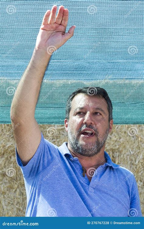 Matteo Salvini Italian Politician and Former Member of the European ...