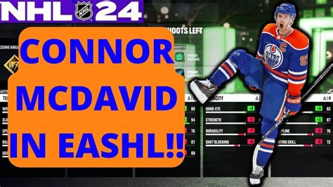 THE MCDAVID BUILD STARTS THE SERIES OFF WITH A BANG FOR NHL 24 CONNOR