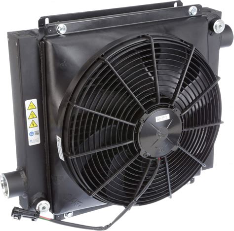 Buy Cool Line 12 Vdc Dc Motor Forced Air Oil Cooler 30 Hp Heat Removed D30 12 Online At