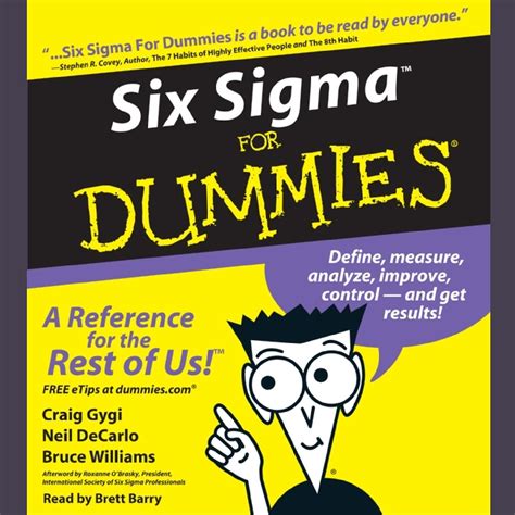 Six Sigma For Dummies Audiobook Abridged By Craig Gygi — Listen Now