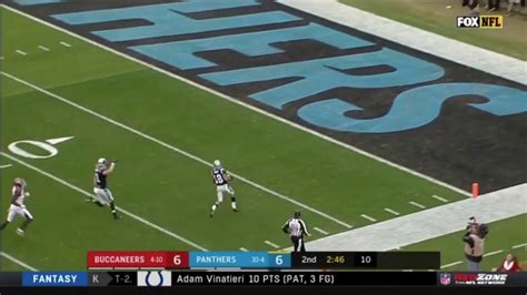 Damiere Byrd Yard Kickoff Return Panthers Vs Bucs Youtube