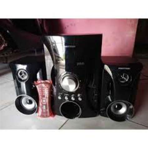 Jual POLYTRON PMA 9300 Multimedia Audio Speaker Portabel Bluetooth AUX