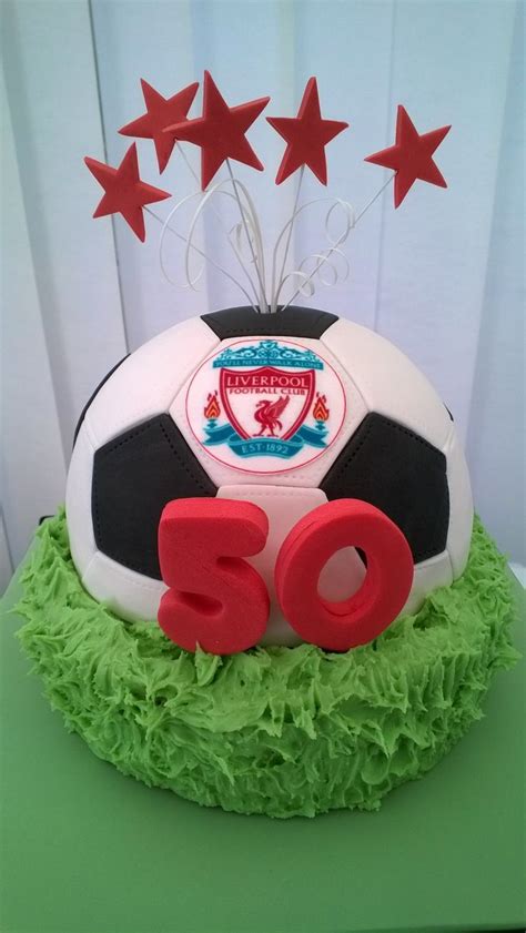 24 Best Liverpool Cake Ideas Images On Pinterest Football Cakes Soccer Cakes And Football