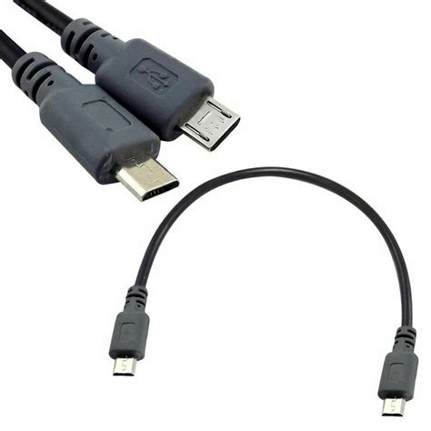 Micro Usb Tipo B Macho A Micro B Macho 5pin Otg Cable De Datos