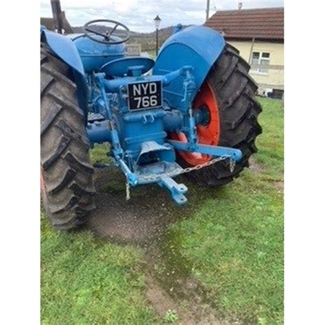 Fordson Major E1a Tvo Tractor Made In March 1952 3 Months After The