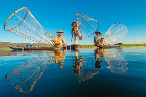 reflection  fishermen smithsonian photo contest smithsonian magazine
